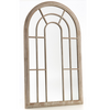 Tracey Garden Window Sand colour Painted Mirror - 75cm Wide x 131cm High