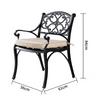 Marco Cast Aluminium Outdoor Chair with cushion