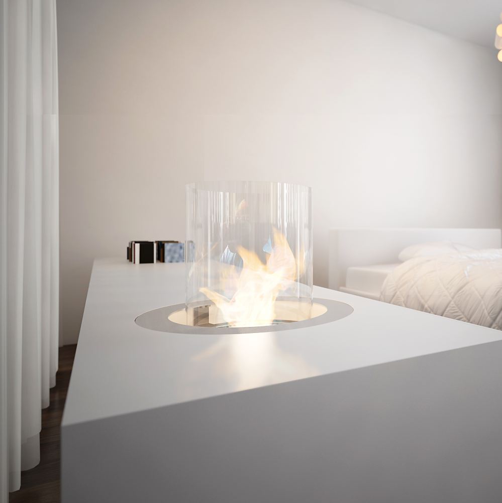 Private home in Poland with a Rondo Commerce Ethanol Burner Australia