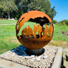 The Anzacs Fire Pit - 80cm Diameter x 95cm High