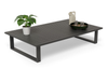 Vivara Outdoor Australia Rectangle Coffee Table in Charcoal 