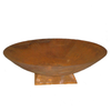 100cm Cast Iron Firepit Bowl on Trivet Base Australia