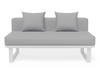 Vivara Sofa Australia Modular Section C - No Arm in White colour