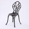 Dominique chair of the 3 Piece Cast Aluminium setting in bronze