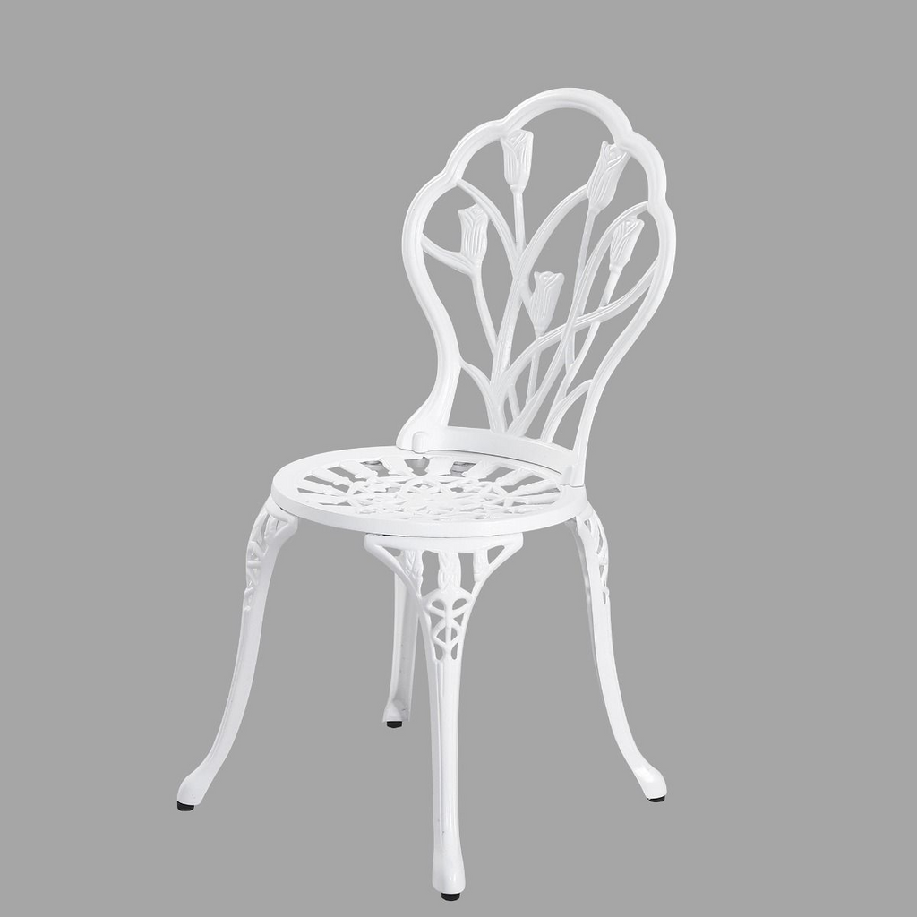 Dominique chair from the 3 Piece Cast Aluminium setting