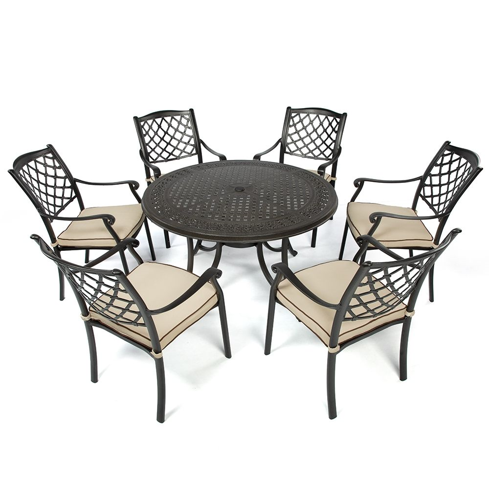 Fuji Aluminium 7 piece Outdoor Setting Australia