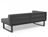 Vivara Sofa Australia Modular Section A - Left Arm in Charcoal colour