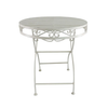 Albany Table in Wrought Iron white colour