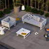 Vivara Sofa Australia - Single and Two Seater outdoor furniture set in White