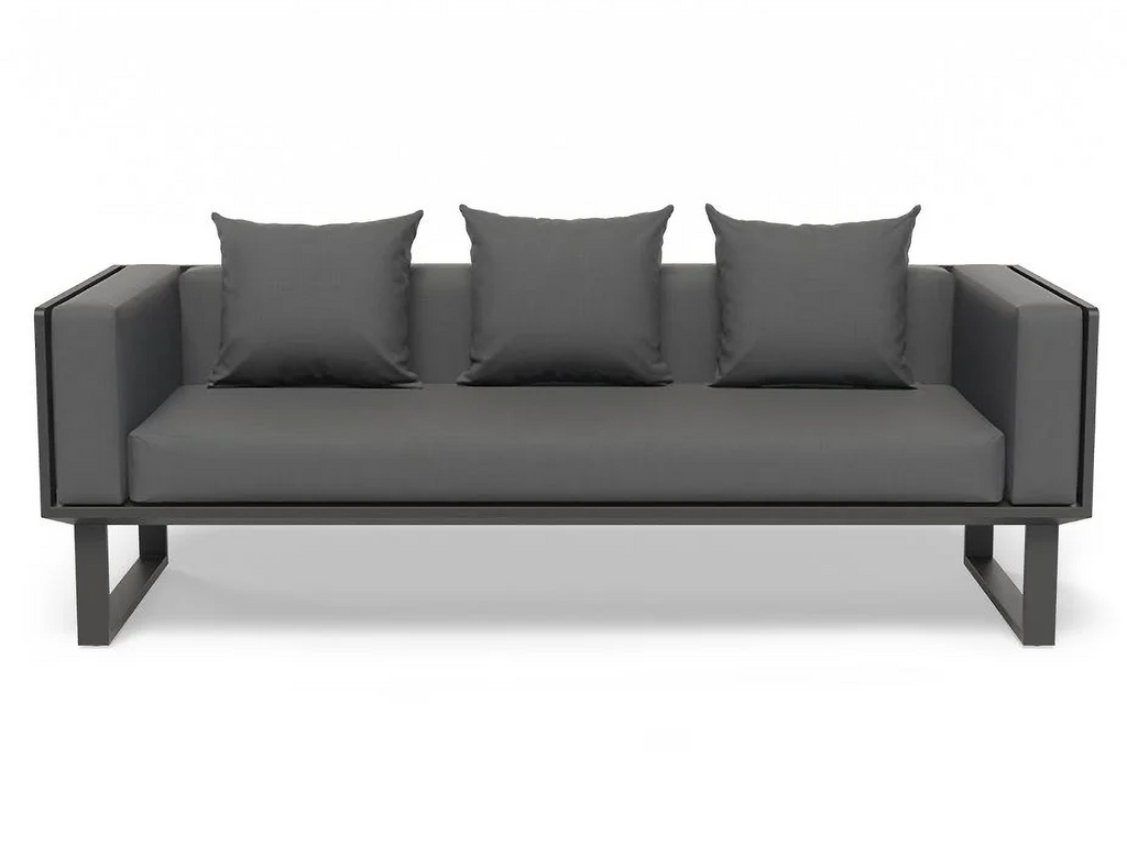 Vivara outdoor Sofa Australia - Two Seater in charcoal