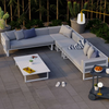 Vivara Modular Sofa - lifestyle outdoor furniture set in white colour