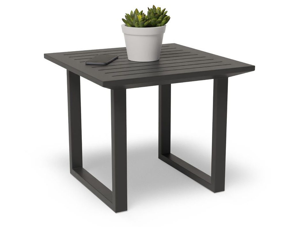 Vivara Australia Outdoor Side Table in Charcoal colour 