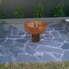 The Goblet Fire Pit in backyard firepit space