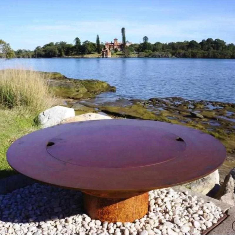 The Teppanyaki Fire Pit - 800mm Diameter x 550mm High