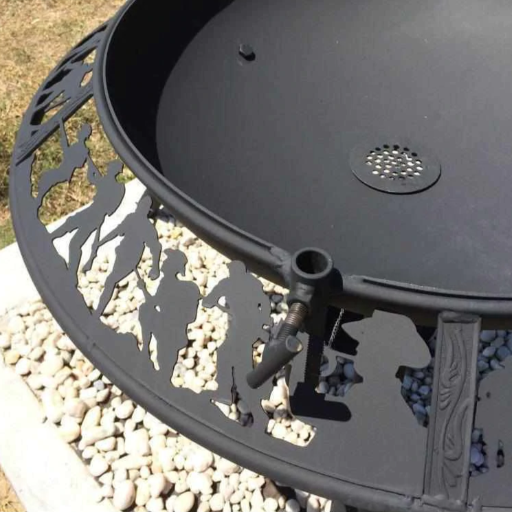 The Ultimate BBQ Fire Pit with Anzac pattern