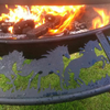 Close up of the Ultimate BBQ Fire Pit - Australia