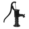 Black coloured Cast Iron Village Pump Garden Ornament 